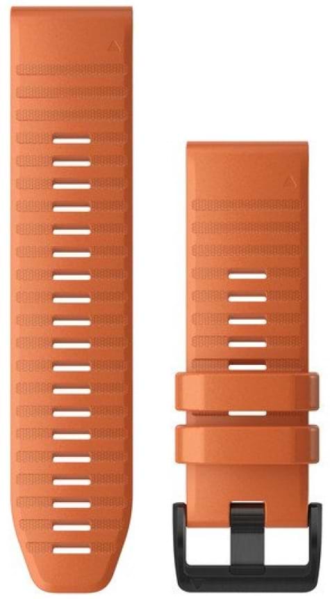 Ремешок для смарт-часов Garmin fenix 6X 26mm QuickFit Ember Orange Silicone Band (010-12864-01)
