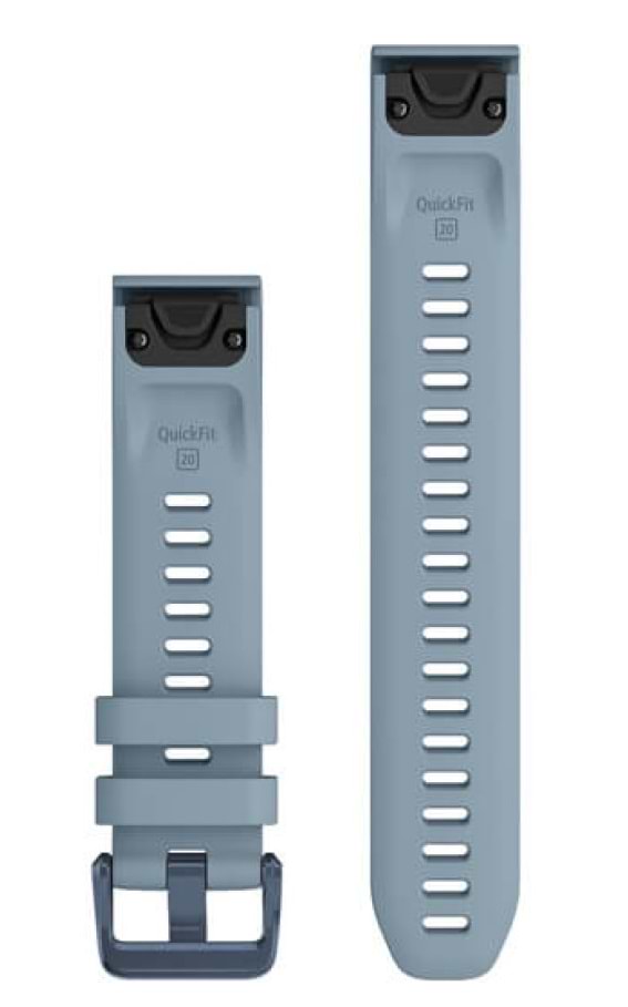 Ремінець для смарт-годинника Garmin Descent Mk2s, 20mm QuickFit SeaFoam Silicone Band (010-13029-00)