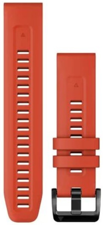Ремешок для смарт-часов Garmin Fenix 7, 22mm QuickFit Flame Red Silicone Band (010-13111-04)
