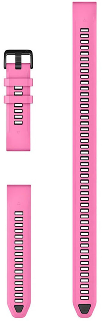 Ремінець для смарт-годинника Garmin Descent 20mm Si Dive Band, Pink Aurora,3pc-2sz (010-14409-00)