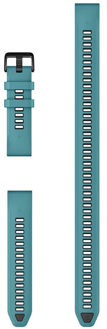 Ремінець для смарт-годинника Garmin Descent 20mm Si Dive Band, Turquoise, 3pc-2sz (010-14412-00)