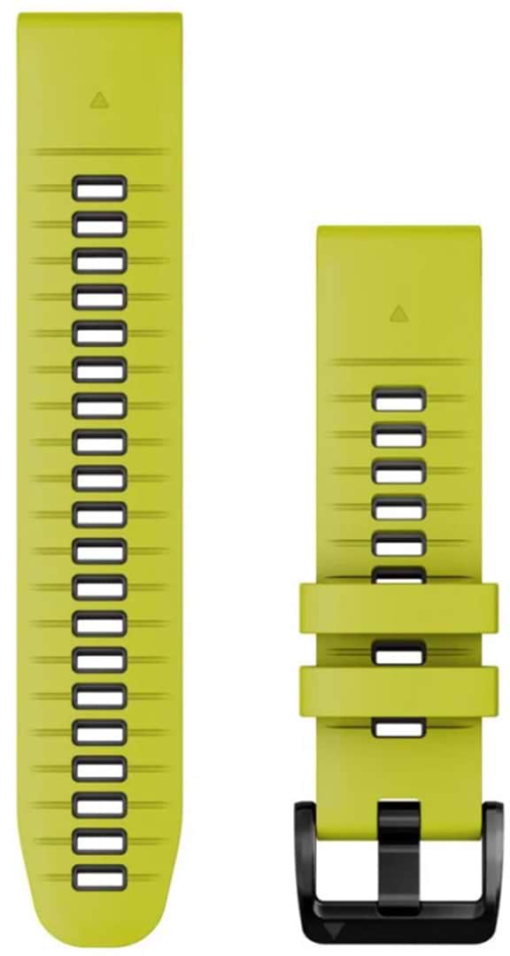 Ремінець для смарт-годинника Garmin epixPRO (g2),22mm QuickFit Lime/Grpht Silicon Bnd (010-13280-03)