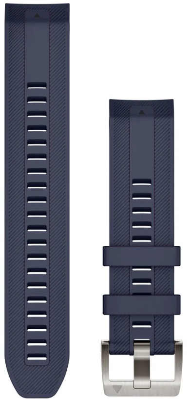 Ремінець для смарт-годинника Garmin MARQ GEN2 QuickFit 22, Silicone Strap, Navy (010-13225-02)