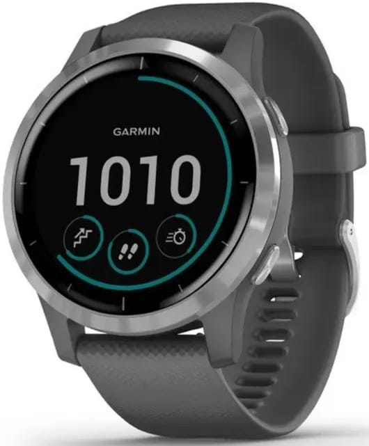Смарт-часы Garmin Vivoactive 4 Shadow Gray Case with Gray Silicone Band (Восстановленный, Хорошее состояние)