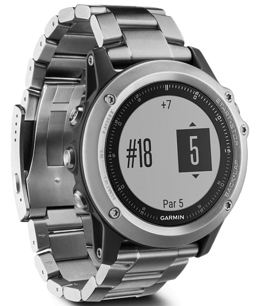 Фото - Смарт-часы Garmin Fenix 3 HR Silver with Titanium Band (010-01338-79)