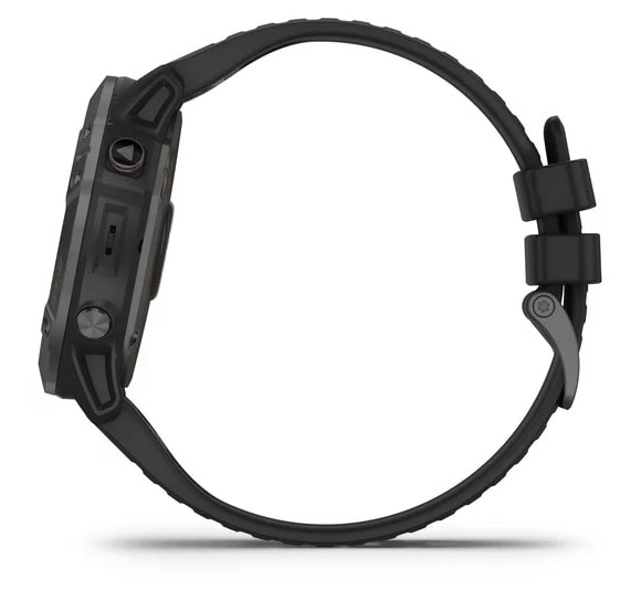 Фото - Смарт-часы Garmin Fenix 6X Pro Solar Titanium Carbon Gray DLC with Black Band (010-02157-21)