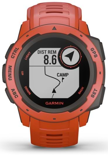 Фото - Смарт-часы Garmin Instinct Flame Red with Red band (010-02064-02)
