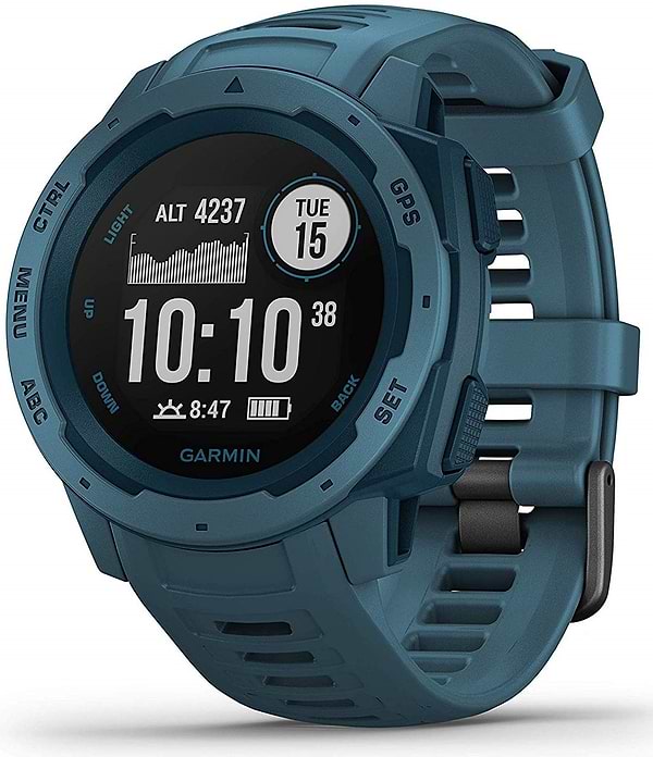 Фото - Смарт-часы Garmin Instinct Lakeside Blue (10-02064-04)