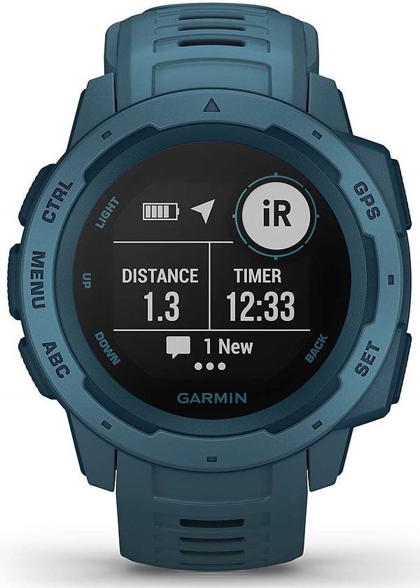 Фото - Смарт-часы Garmin Instinct Lakeside Blue (10-02064-04)