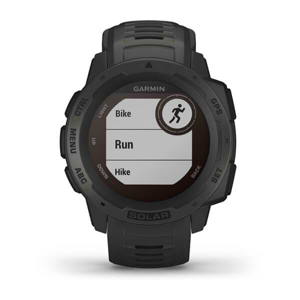 Фото - Смарт-часы Garmin Instinct Solar Graphite (010-02293-00)