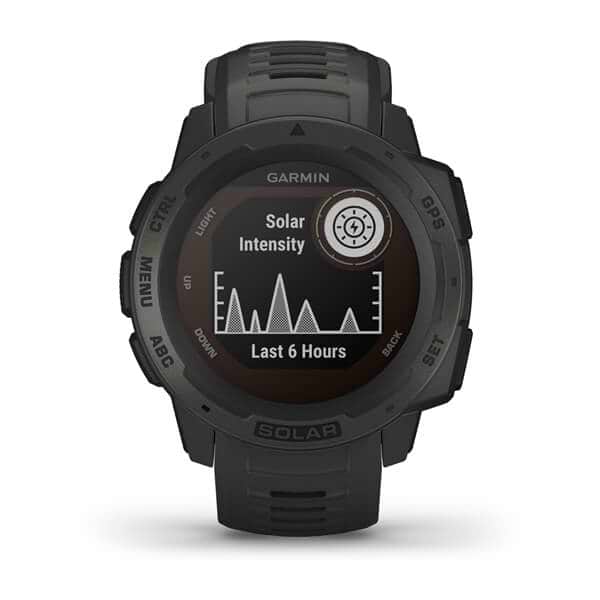 Фото - Смарт-часы Garmin Instinct Solar Graphite (010-02293-00)