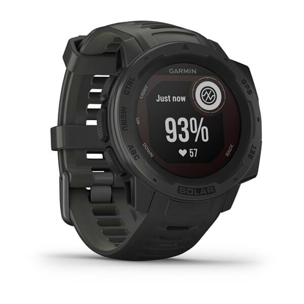 Фото - Смарт-часы Garmin Instinct Solar Graphite (010-02293-00)