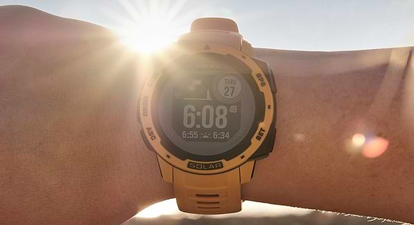 Фото - Смарт-часы Garmin Instinct Solar Graphite (010-02293-00)