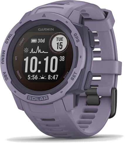 Фото - Уцінка - Смарт-годинник Garmin Instinct Solar Orchid (010-02293-02) #
