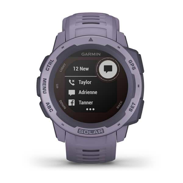 Фото - Уцінка - Смарт-годинник Garmin Instinct Solar Orchid (010-02293-02) #