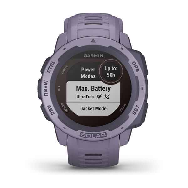 Фото - Уцінка - Смарт-годинник Garmin Instinct Solar Orchid (010-02293-02) #