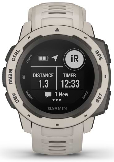 Фото - Смарт-часы Garmin Instinct Tundra with Grey band (010-02064-01)
