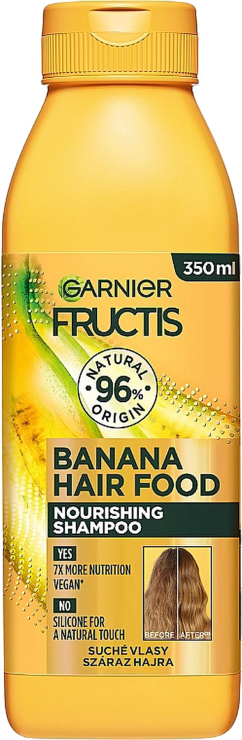Фото - Шампунь жіночий Garnier Fructis Банан живлення для дуже сухого волосся 350 мл (3600542290111)