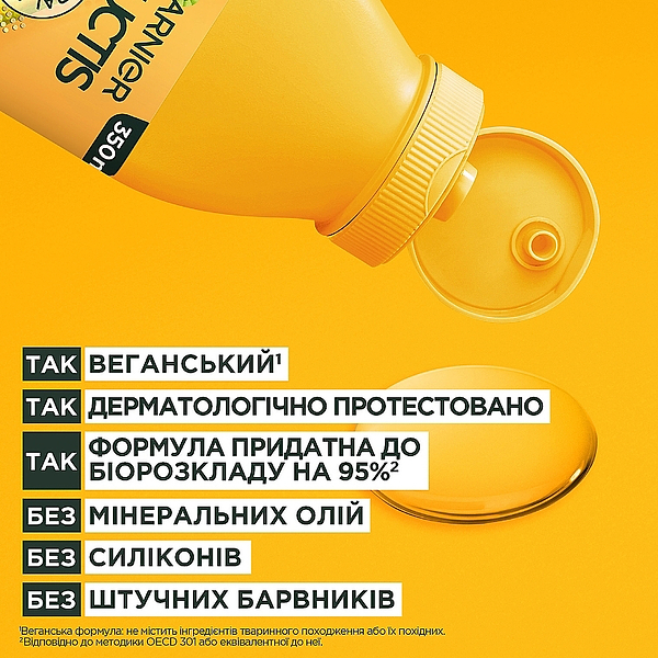 Фото - Шампунь жіночий Garnier Fructis Банан живлення для дуже сухого волосся 350 мл (3600542290111)