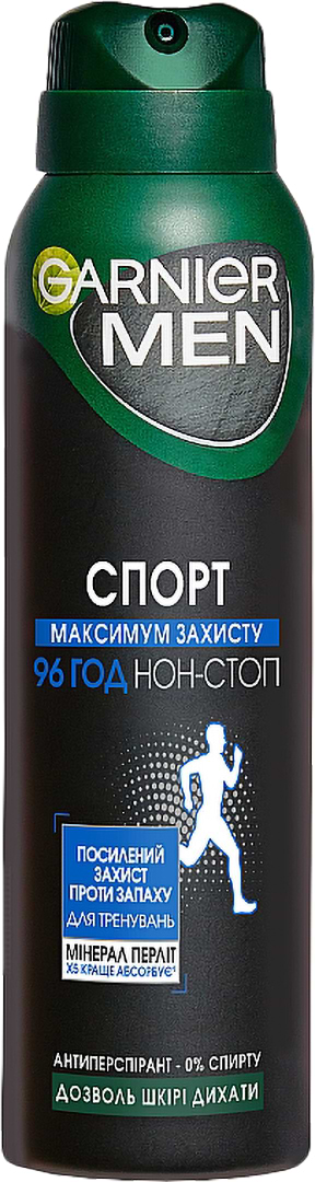 Фото - Дезодорант аэрозольный Garnier Mineral Спорт 150 мл (3600541254664)