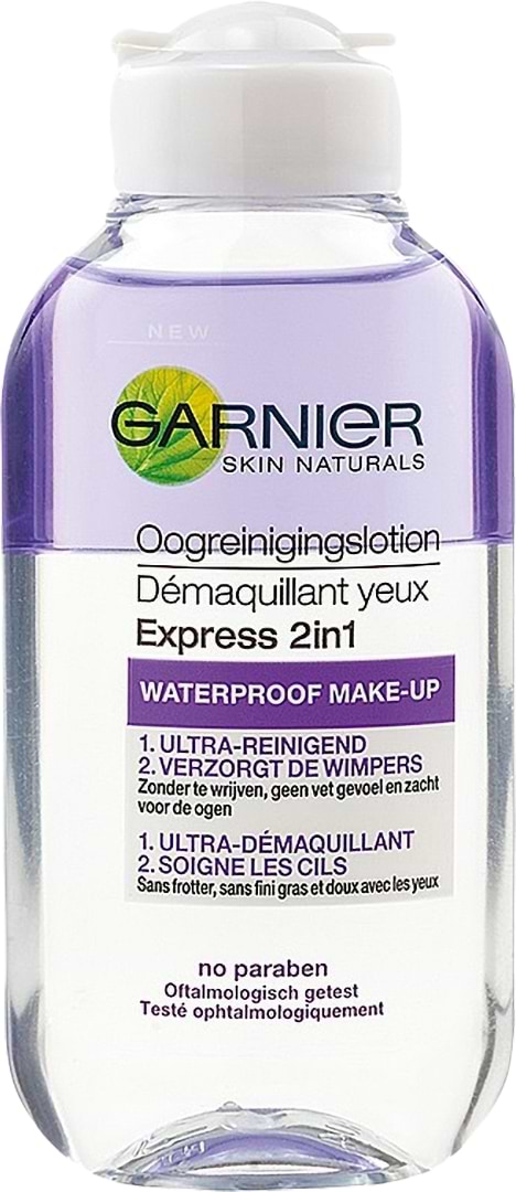 Лосьйон для зняття макіяжу Garnier Skin Naturals експрес 2в1 125 мл (3600541361331) - Фото 1