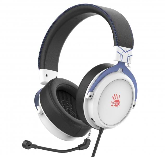 Гарнитура проводная игровая Bloody M590i Sports Navy - Фото 1