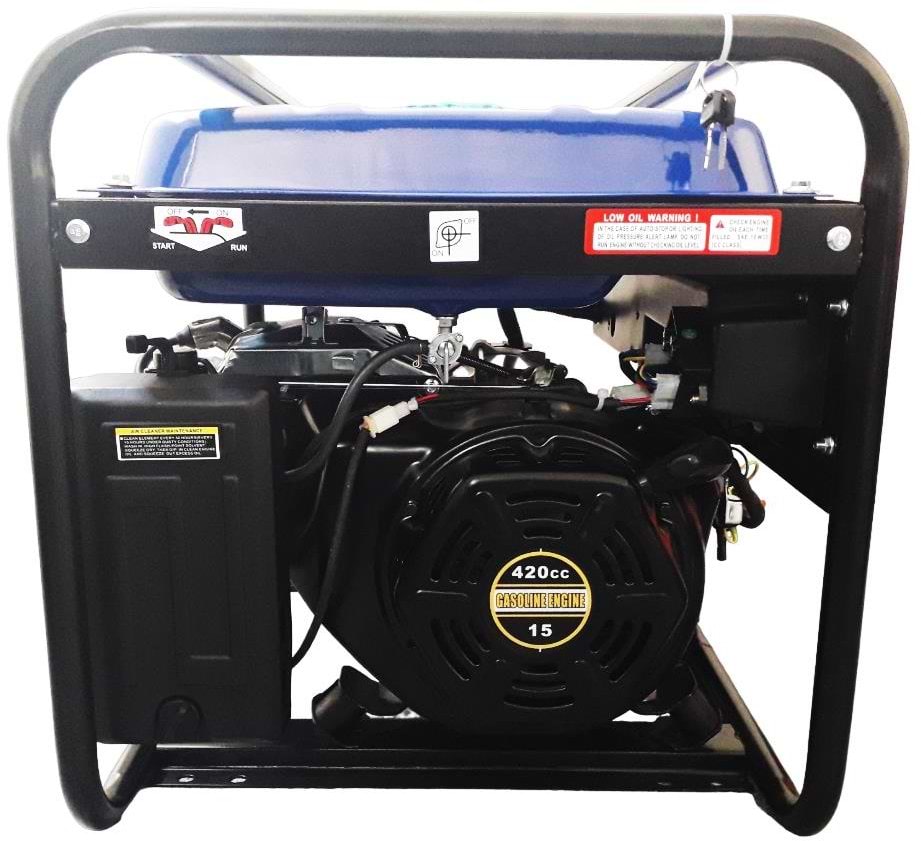 Генератор бензиновий DEPCO GS-6500CLE (6.0 кВт) + блок ATS