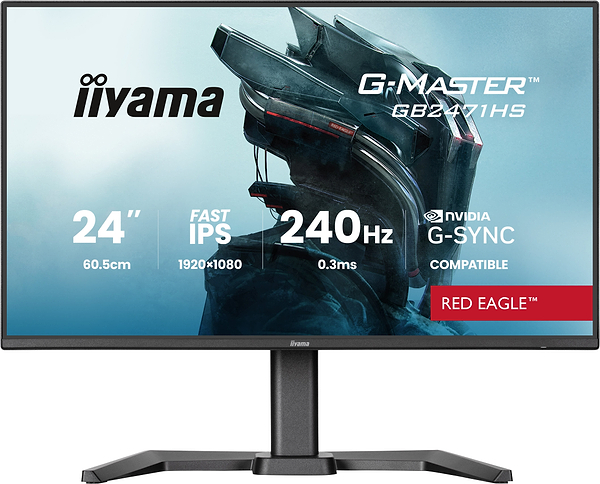 Фото - Монітор ігровий IIYAMA GB2471HS-B1 Фото - Монітор ігровий IIYAMA GB2471HS-B1