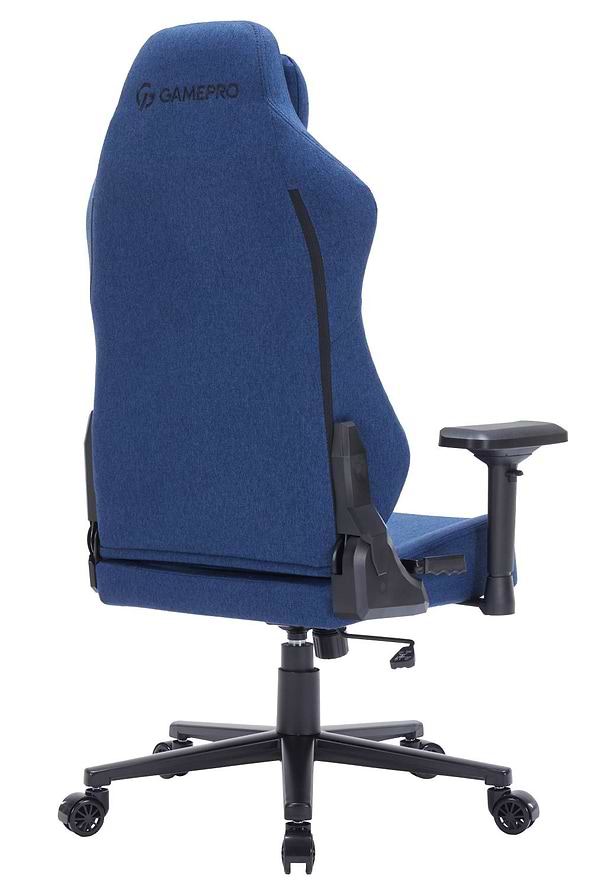 Фото - Кресло для геймеров GamePro FGC750DB Size L Fabric Dark Blue