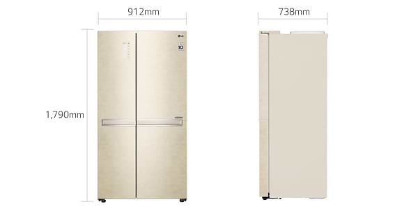 Фото - Холодильник LG GC-B247SEUV SbS