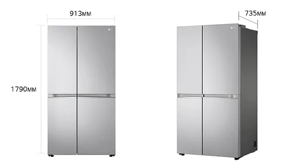 Фото - Холодильник LG GC-B257SSZV