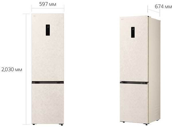 Фото - Холодильник LG GC-B509EELM