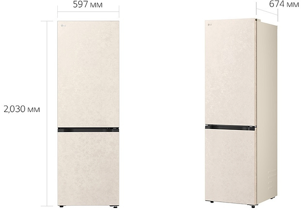 Фото - Холодильник LG GC-B509EESM