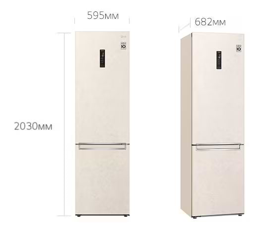 Фото - Холодильник LG GC-B509SESM