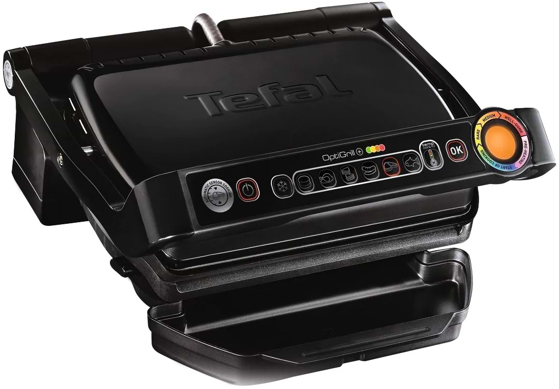 Гриль-барбекю електричний Tefal GC712834 OptiGrill+