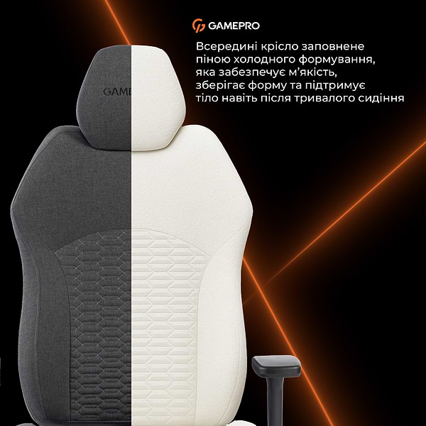 Фото - Крісло для геймерів GamePro GC760DG Dark Grey