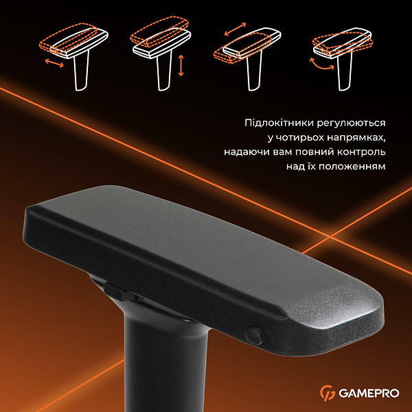 Фото - Крісло для геймерів GamePro GC775B Black