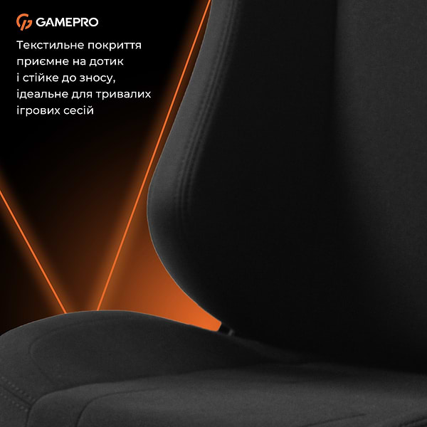 Фото - Крісло для геймерів GamePro GC775B Black