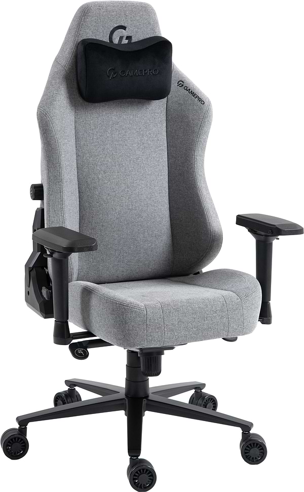 Фото - Крісло для геймерів GamePro GC775G Grey