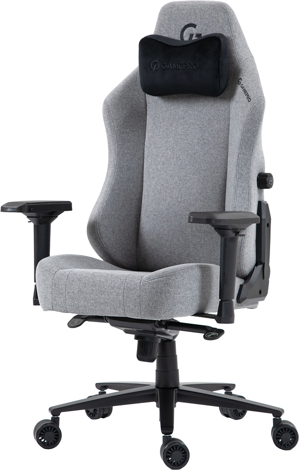 Фото - Крісло для геймерів GamePro GC775G Grey