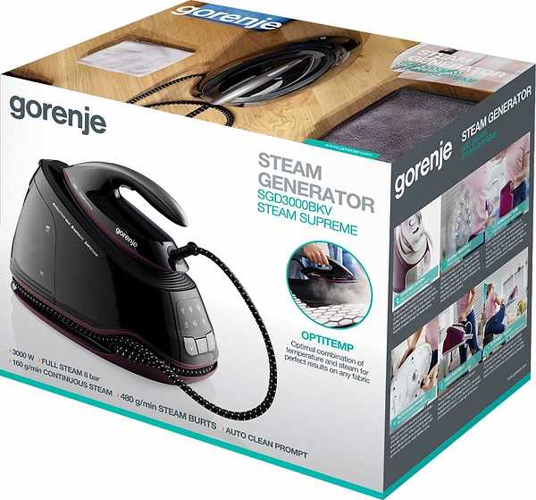 Фото - Утюг с парогенератором Gorenje SGD3000BKV SUPREME