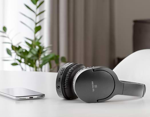 Фото - Наушники полноразмерные беспроводные REAL-EL GD-855 Black