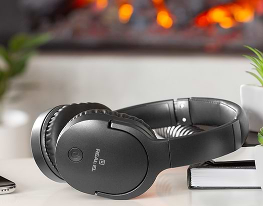 Фото - Наушники полноразмерные беспроводные REAL-EL GD-855 Black
