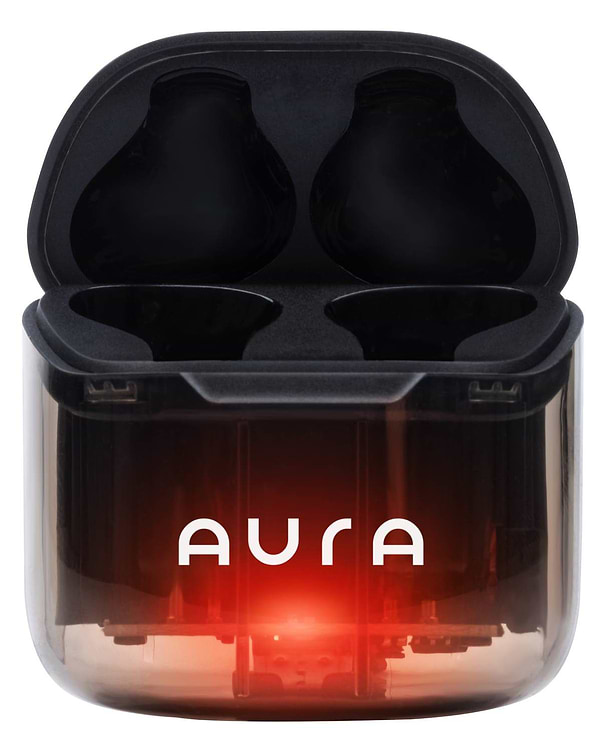 Фото - Уценка - Наушники вкладыши беспроводные TWS Aura 6 Black (TWSA6B)