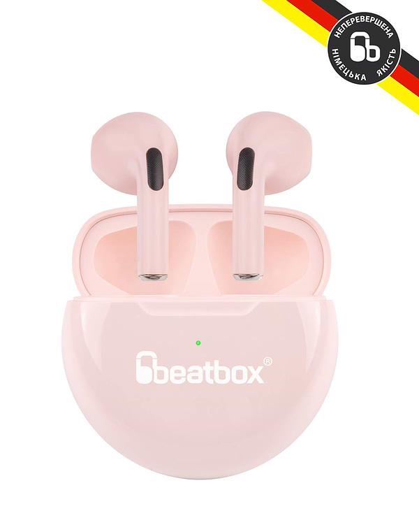 Фото - Наушники вкладыши беспроводные TWS BeatBox PODS PRO 6 pink (bbppro6p)