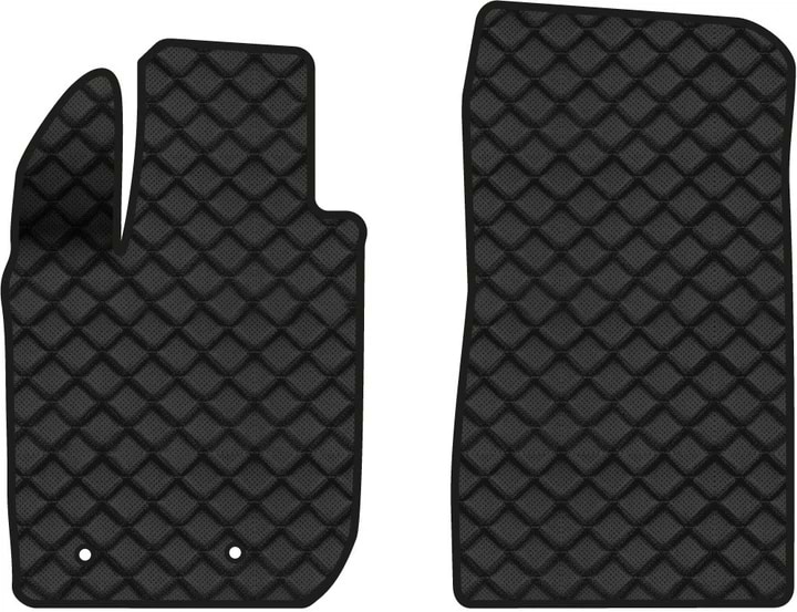 Килимки з екошкіри в салон авто передні EVAtech для Duster (HM) AT Renault 2018 2 покоління SUV EU RT11403A2RD2BBB