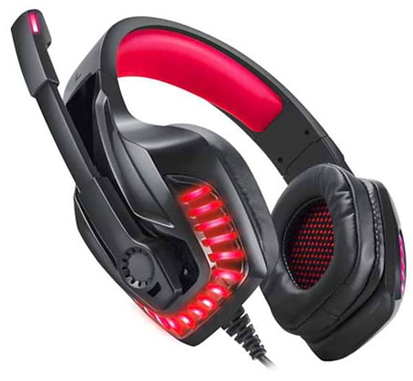 Фото - Гарнитура проводная игровая REAL-EL GDX-7650 Black/Red