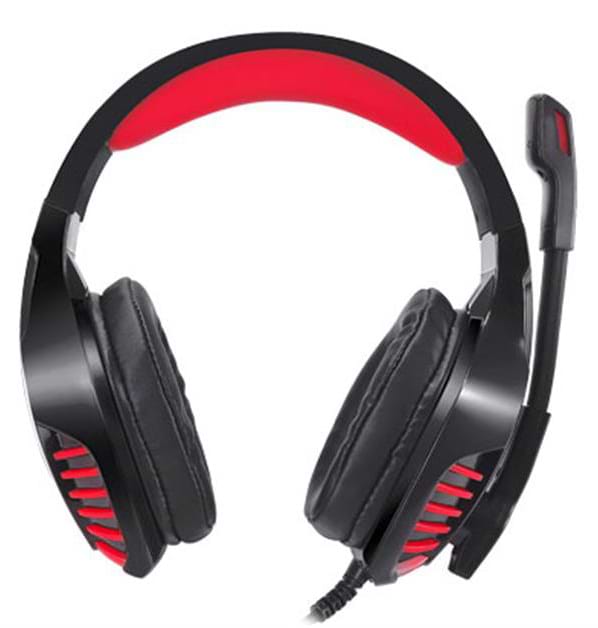 Фото - Гарнитура проводная игровая REAL-EL GDX-7650 Black/Red