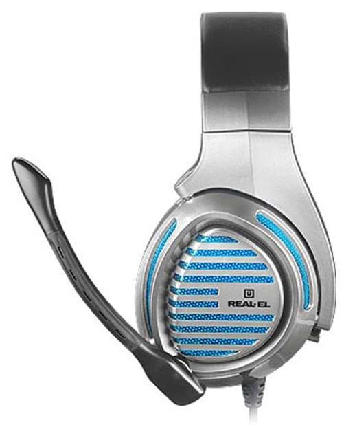 Фото - Гарнітура дротова ігрова REAL-EL GDX-7670 Gun Metal