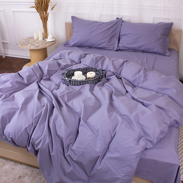 Фото - Комплект постільної білизни MirSon Poplin Line 056 Smoky 160 x 220 см (2200006279037)